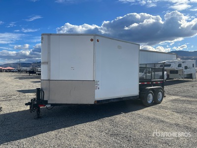 2019 CJay 20 ft T/A Enclosed/Dump Remorque utilitaire