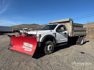 2021 Ford F600 XLT 4x4 Snow Plow Truck