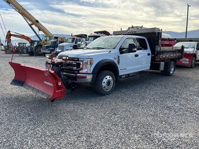 2022 Ford F-550 XLT 4x4 Crew Cab S/A Dump Truck