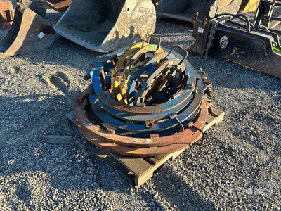 24-42 in Ratcheting Pipe Line Clamp Set