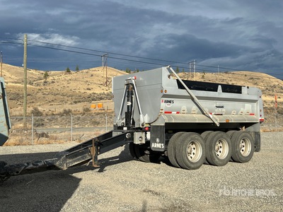 2023 Arnes 15 ft Tri/A Pup Dump Trailer