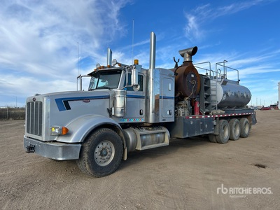 2012 Peterbilt 367 12170 L 8x6 Sleeper شاحنة زيوت