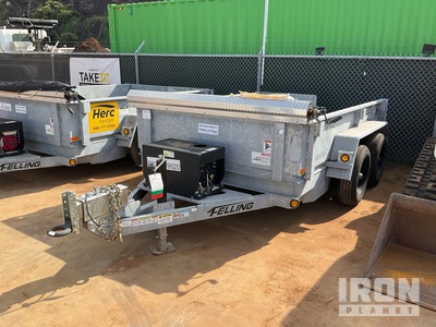 2023 Felling FT-10DT-GAS-G T/A Dump Utility Trailer (Inoperable)