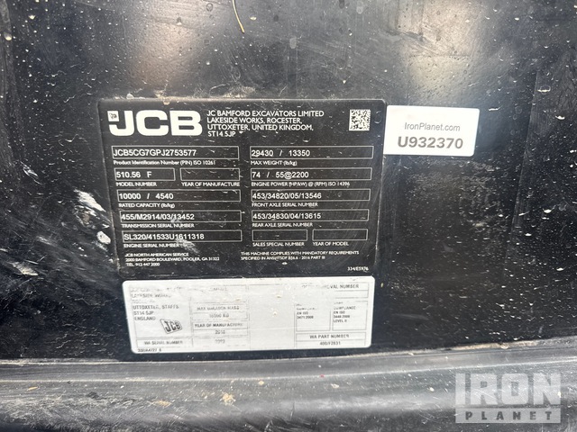 MANIPULADOR 2018 JCB