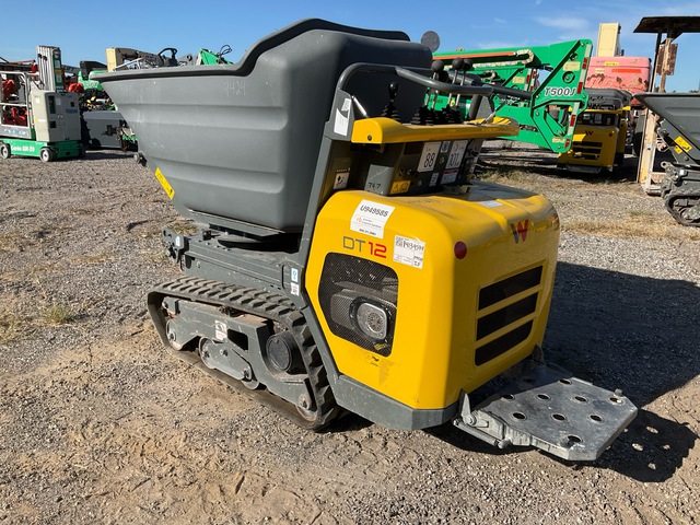 2024 Wacker Neuson DT12P Stand-On Swivel Mini Dumper