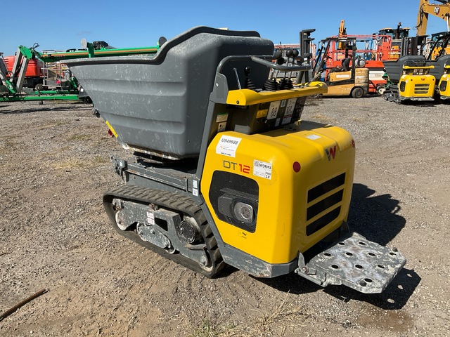 2024 Wacker Neuson DT12P Stand-On Swivel Mini Dumper