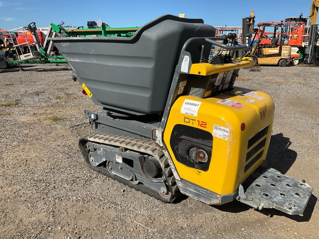 2024 Wacker Neuson DT12P Stand-On Swivel Mini Dumper
