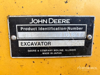 2002 John Deere 270C-LC Tracked Excavator