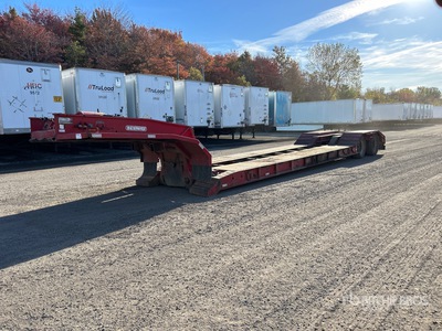 1986 Trail King 40 ton T/A Removable Gooseneck Lowboy Trailer