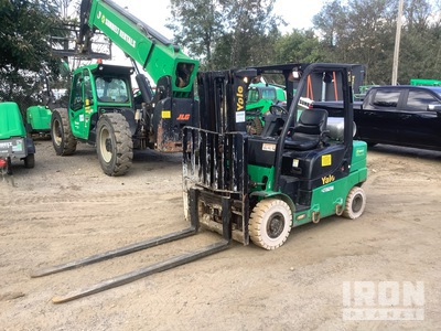 2016 Yale GTP050LXNDAE077 4800 lb Cushion Tire Forklift