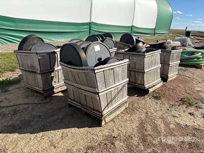 Quantity of (6) Crates of John Deere 4in Rubber Cape Steel Packers
