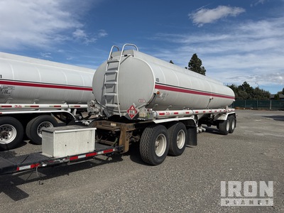 2009 Beall BATT743DC 7400 gal Quad/A Drawbar Pup Tanker Trailer