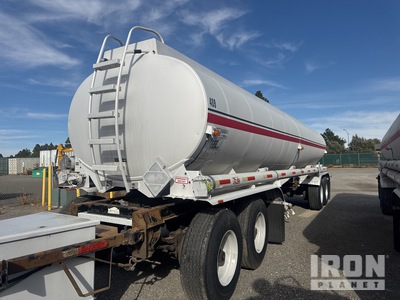 2009 Beall ATT743DC 7400 gal Quad/A Drawbar Pup Tanker Trailer