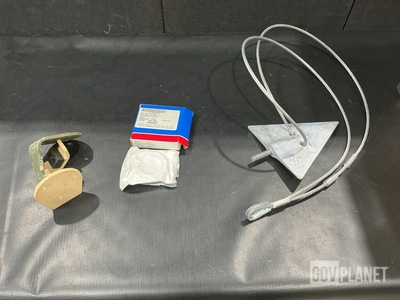 (17) Mounting Brackets, (2) Annular Ball Bearings & Assorted Items