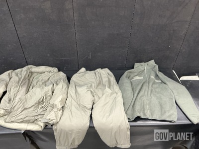 (10) Cold Weather Parkas, (8) Pairs of Cold Weather Trousers & Assorted Items