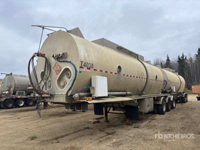 2013 Brenner 407 26309 L Tri/A Super B-Train Lead Trailer cisterna