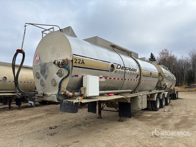 2013 Brenner 407 26309 L Tri/A Super B-Train Lead Trailer cisterna