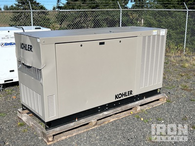 Kohler 48RCLC 48 kW Skid-Mounted Generator Set (Unused)