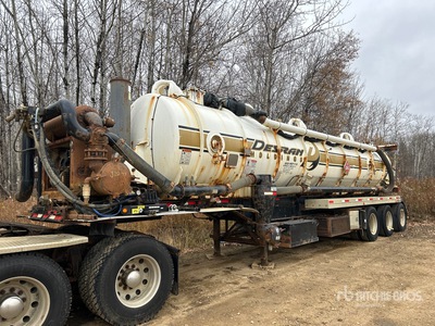 2012 Presvac 27278 L Tri/A Vacuum Tanker Trailer