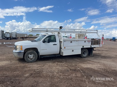 2007 Chevrolet 3500 HD 4x2 Platte vrachtwagen