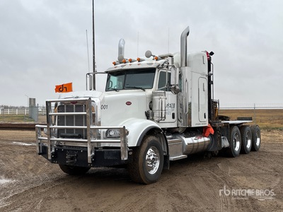 2016 Peterbilt 367 8x6 Sleeper Winch Truck