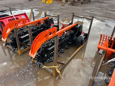 2025 GIYI GY-X39F 48 in Mini Skid Steer Trencher (Unused)