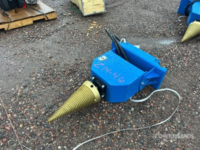 2025 GIYI GY-WS43 12 in Mini Skid Steer Log Splitter (Unused)