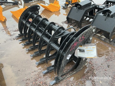 2025 GIYI GY-CLG72 72 in Skid Steer Grapple (Unused)