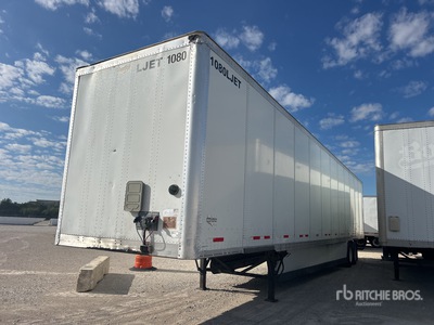 2014 Wabash DVLSHPC 53 ft x 102 in T/A Van Trailer
