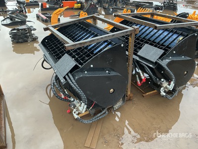 2025 GIYI GY-M48 48 in Skid Steer Concrete Mixer (Unused)