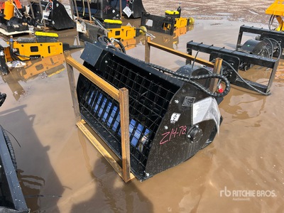 2025 GIYI GY-M48 48 in Skid Steer Concrete Mixer (Unused)