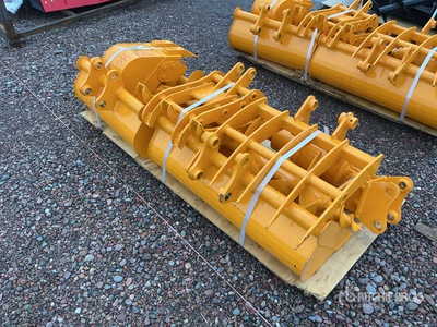 Quantity of (8) 2025 GIYI 19 in Mini Excavator Attachments - Fits Cat 301 (Unused)