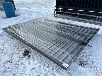 2025 Suihe SG B-1 19 ft 0 in x 6 ft 8 in Steel Bi-Parting Driveway Gate (Unused)