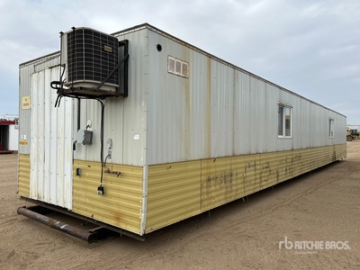 12 ft x 60 ft Skid-Mounted Mobile Office