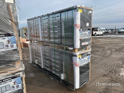 Quantity of (2) 2025 Suihe NWB-18DS-2B -10 9 ft 4 in 18-Drawer Workbench (Unused)
