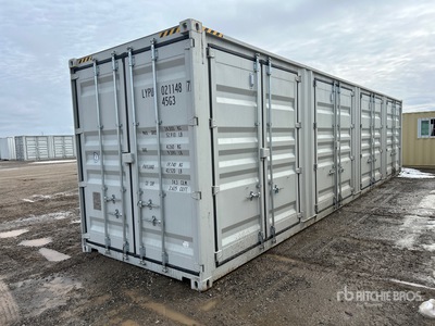 2025 40 ft High Cube Multi-Door Storage Container