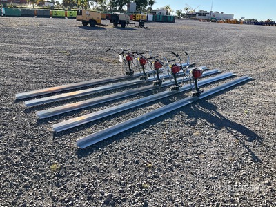 2025 OKG HP-LM6000 Lote de Reglas para Concreto (Sin Usar) / Concrete Screed (Unused)