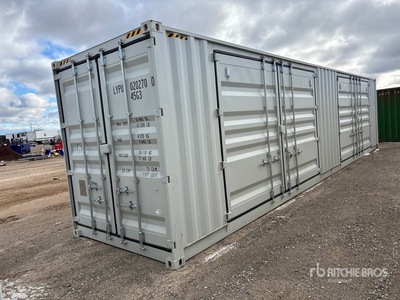 2025 40 ft High Cube Multi-Door Storage Container