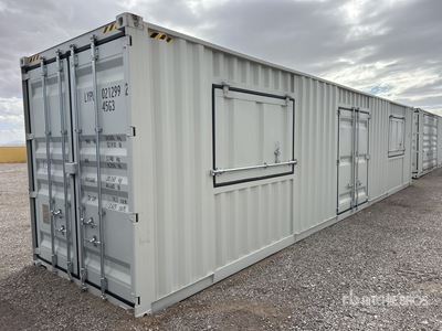 2025 40 ft High Cube Multi-Door Lagercontainer