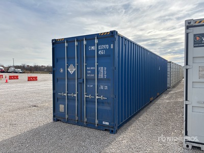 2025 40 ft High Cube Multi-Door Storage Container