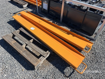 Quantity of (2) 2025 Wolverine EX-66-84L Sets of 84 In. Fork Extensions (Unused)