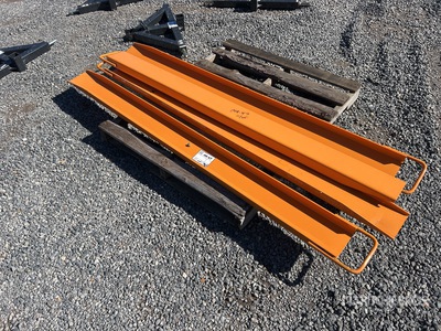 Quantity of (2) 2025 Wolverine EX-66-78L Sets of 78 In. Fork Extensions (Unused)