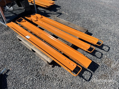 Quantity of (2) 2025 Wolverine EX-66-78L Sets of 78 In. Fork Extensions (Unused)