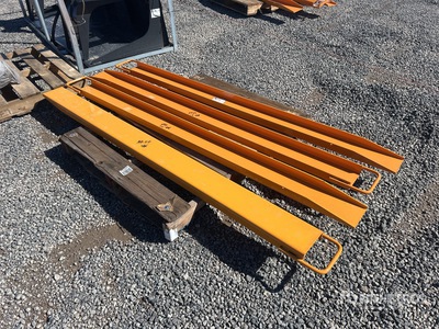 Quantity of (2) 2025 Wolverine EX-66-84L Sets of 84 In. Fork Extensions (Unused)
