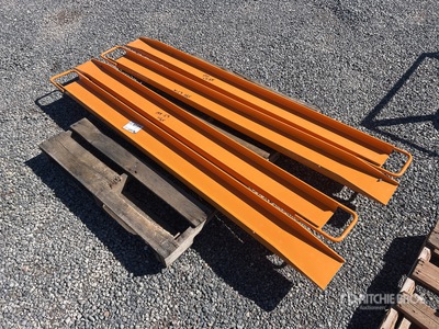 Quantity of (2) 2025 Wolverine EX-66-78L Sets of 78 In. Fork Extensions (Unused)