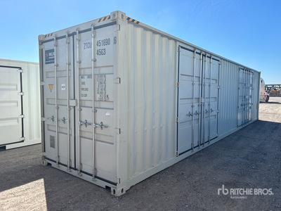 2025 40 ft High Cube Multi-Door Container per stoccaggio
