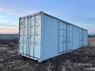 2025 40 ft High Cube Multi-Door Storage Container