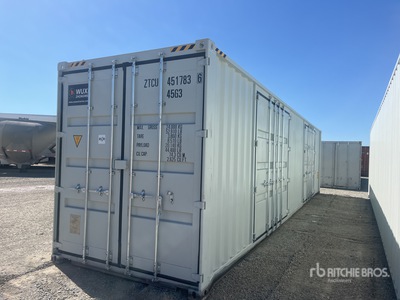 2025 40 ft High Cube Multi-Door Lagercontainer
