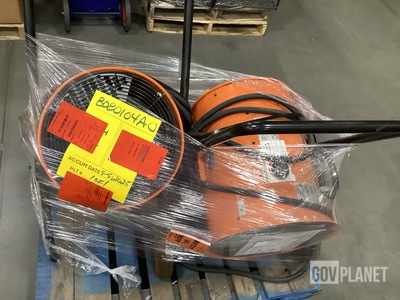 (2) Dayton 1RKU2A Portable Space Heaters