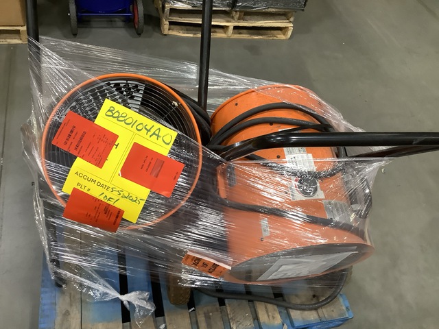 (2) Dayton 1RKU2A Portable Space Heaters